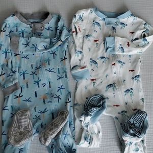 Baby zip-up sleep onsies